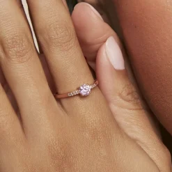 Histoire d'Or Bague Rio Argent Rose Oxyde De Zirconium* Bagues|Bagues Fantaisie