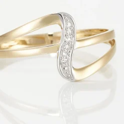 Histoire d'Or Bague Rosabelle Or Jaune Diamant* Bagues|Bagues Avec Pierre