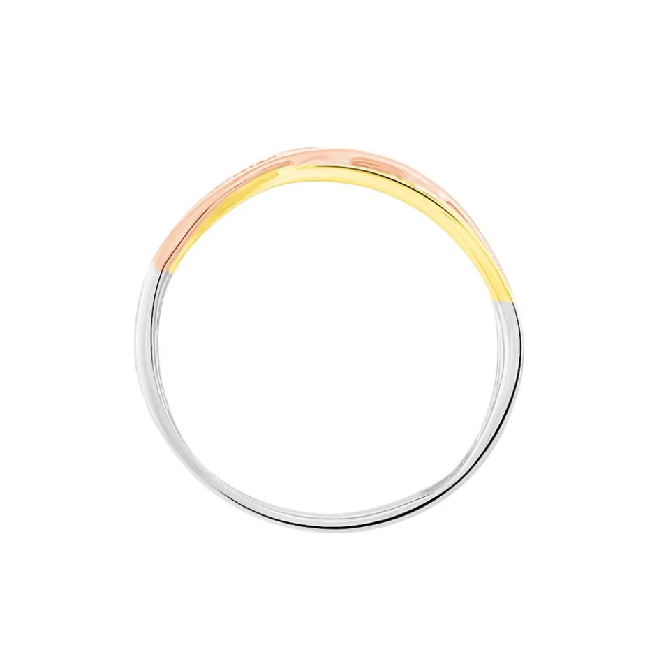 Histoire d'Or Bague Sabera Or Tricolore Diamant* Bagues|Bagues Avec Pierre