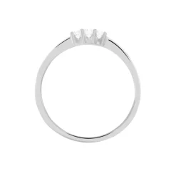 Histoire d'Or Bague Sabine Or Blanc Diamant