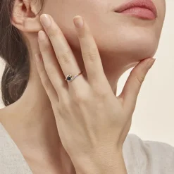 Histoire d'Or Bague Sagesse Or Jaune Saphir Et Diamant* Bagues|Bagues Avec Pierre