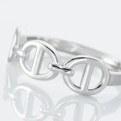 New Histoire d'Or Bague Seiorse Argent Blanc