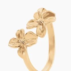 Discount Histoire d'Or Bague Selva Plaqué Or Jaune