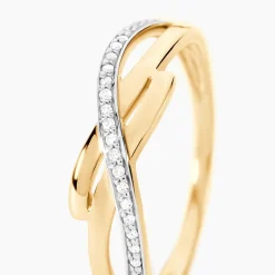 Histoire d'Or Bague Seraphia Or Jaune Diamant