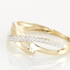 Histoire d'Or Bague Seraphia Or Jaune Diamant