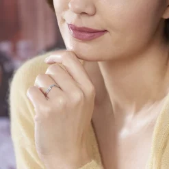 Histoire d'Or Bague Shadene Or Blanc Diamant* Bagues|Bagues Avec Pierre