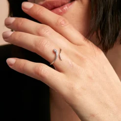 Histoire d'Or Bague Snake Or Jaune Diamant* Bagues|Bagues Avec Pierre