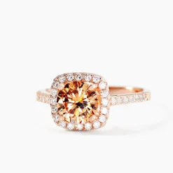 Histoire d'Or Bague Soa Argent Rose Oxyde De Zirconium* Bagues|Bagues Fantaisie