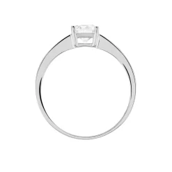 Histoire d'Or Bague Solitaire Abriel Or Blanc Oxyde De Zirconium* Bagues|Bagues Avec Pierre