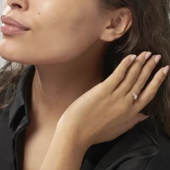 Outlet Histoire d'Or Bague Solitaire Alicea Or Rose Diamant