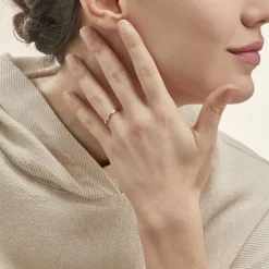 Histoire d'Or Bague Solitaire Anilie Or Jaune Diamant* Bagues|Bagues Avec Pierre