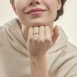 Histoire d'Or Bague Solitaire Anilie Or Jaune Diamant* Bagues|Bagues Avec Pierre