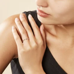 Histoire d'Or Bague Solitaire Aphrodite Or Blanc Diamant or blanc diamant blanc