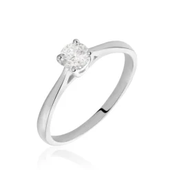 Histoire d'Or Bague Solitaire Aphrodite Or Blanc Diamant* Bagues|Bagues Avec Pierre