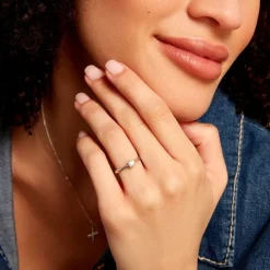 Histoire d'Or Bague Solitaire Aphrodite* Bagues|Bagues Avec Pierre