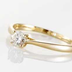 Discount Histoire d'Or Bague Solitaire Aphrodite Or Jaune Diamant or jaune diamant blanc