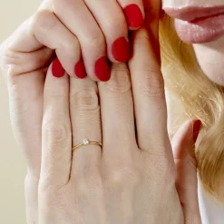 Best Histoire d'Or Bague Solitaire Aphrodite Or Jaune Diamant or jaune diamant blanc