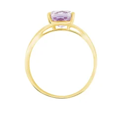 Histoire d'Or Bague Solitaire Armaelle Or Jaune Amethyste* Bagues|Bagues Avec Pierre