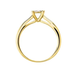 New Histoire d'Or Bague Solitaire Artemis Or Jaune Diamant