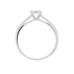 Histoire d'Or Bague Solitaire Artemis Or Blanc Diamant* Bagues|Bagues Avec Pierre