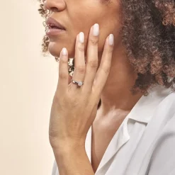 Online Histoire d'Or Bague Solitaire Artemis or blanc diamant