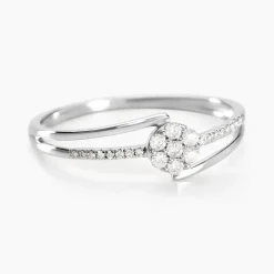 Histoire d'Or Bague Solitaire Atalante Or Blanc Diamant* Bagues|Bagues Avec Pierre
