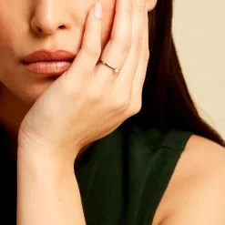 Sale Histoire d'Or Bague Solitaire Athena or blanc diamant