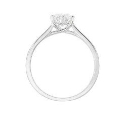 Best Histoire d'Or Bague Solitaire Athena or blanc diamant
