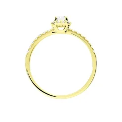 Histoire d'Or Bague Solitaire Barbara Or Jaune Diamant* Bagues|Bagues Avec Pierre
