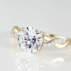 Histoire d'Or Bague Solitaire Caralyn Or Jaune Oxyde De Zirconium* Bagues|Bagues Avec Pierre