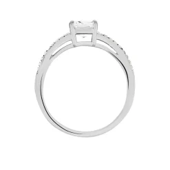 Histoire d'Or Bague Solitaire Celina Argent Blanc Oxyde De Zirconium* Bagues|Bagues Fantaisie