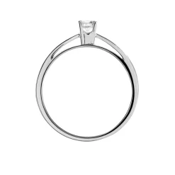 Histoire d'Or Bague Solitaire Celina Or Blanc Diamant* Bagues|Bagues Avec Pierre