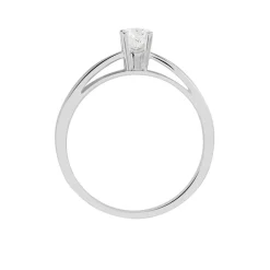Histoire d'Or Bague Solitaire Celina Or Blanc Diamant* Bagues|Bagues Avec Pierre