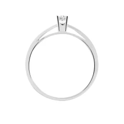 Histoire d'Or Bague Solitaire Celina Or Blanc Diamant* Bagues|Bagues Avec Pierre