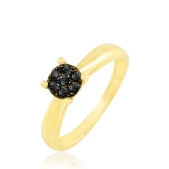 New Histoire d'Or Bague Solitaire Collection Grace Or Jaune Diamant