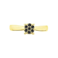 New Histoire d'Or Bague Solitaire Collection Grace Or Jaune Diamant