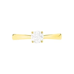 Sale Histoire d'Or Bague Solitaire Collection Victoria Or Jaune Diamant