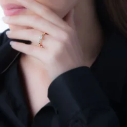 Best Histoire d'Or Bague Solitaire Collection Grace Or Rose Diamant