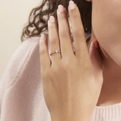 Histoire d'Or Bague Solitaire Eloize Or Rose Diamant* Bagues|Bagues Avec Pierre
