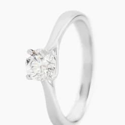 Histoire d'Or Bague Solitaire Fiona Or Blanc Diamant Synthetique* Bagues|Bagues Avec Pierre