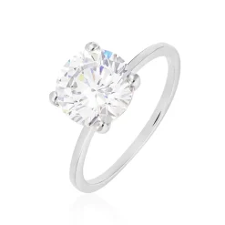 Histoire d'Or Bague Solitaire Gatiane Argent Oxyde De Zirconium* Bagues|Bagues Solitaires