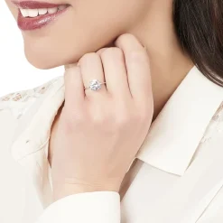 Histoire d'Or Bague Solitaire Gatiane Argent Oxyde De Zirconium* Bagues|Bagues Solitaires