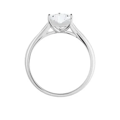 Histoire d'Or Bague Solitaire Geranium Argent Blanc Oxyde De Zirconium* Bagues|Bagues Fantaisie