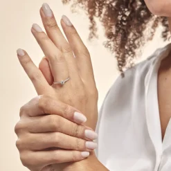 Histoire d'Or Bague Solitaire Hemera* Bagues|Bagues Avec Pierre