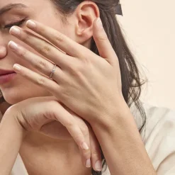 Histoire d'Or Bague Solitaire Hemera Or Rose Diamant* Bagues|Bagues Avec Pierre