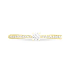 Histoire d'Or Bague Solitaire Hemera Or Jaune Diamant* Bagues|Bagues Avec Pierre