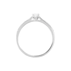 Histoire d'Or Bague Solitaire Hemera Or Blanc Diamant* Bagues|Bagues Avec Pierre