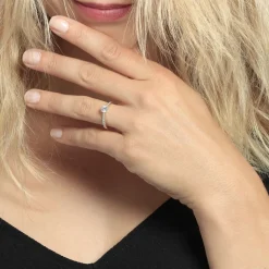 Online Histoire d'Or Bague Solitaire Hemera Or Jaune Diamant Synthetique or jaune diamant synthétique blanc