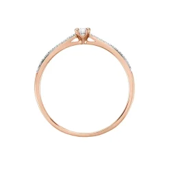 Best Histoire d'Or Bague Solitaire Hemera or rose diamant