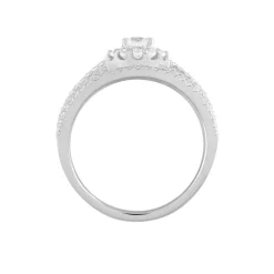 Histoire d'Or Bague Solitaire Iolente Argent Oxyde De Zirconium* Bagues|Bagues Avec Pierre